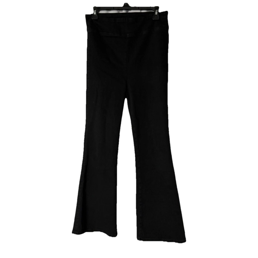 NWT Frame Jetset Crop Mini Boot Womens Stretch Pull On Black Jeans Denim Size 2